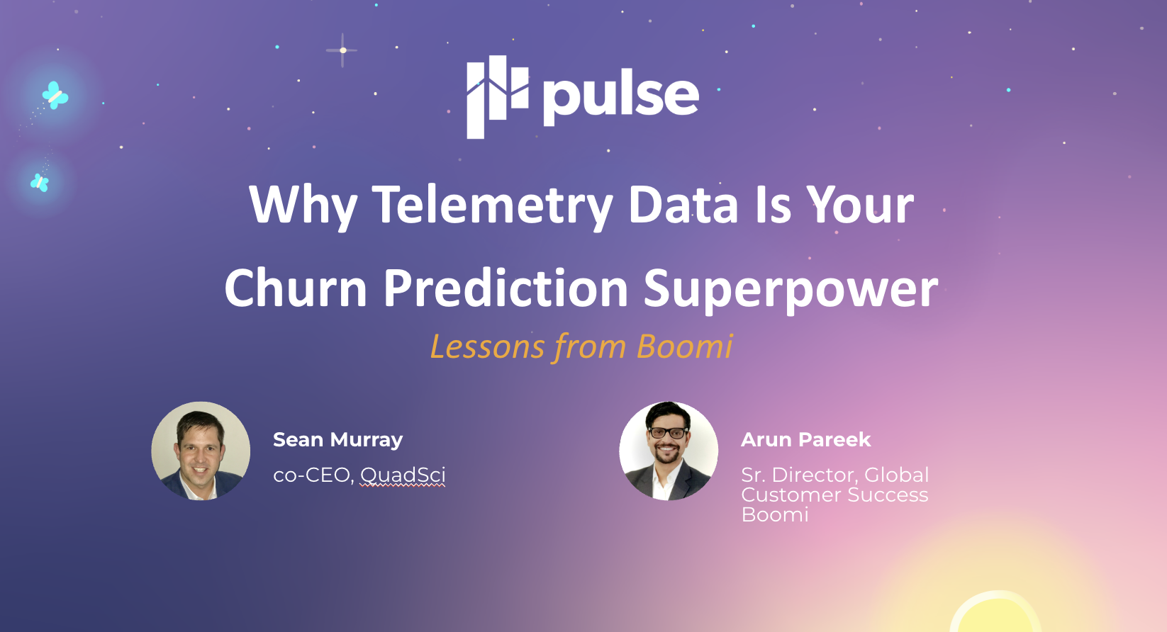 Speaker on stage at Gainsight Pulse 2026 addressing a customer success audience