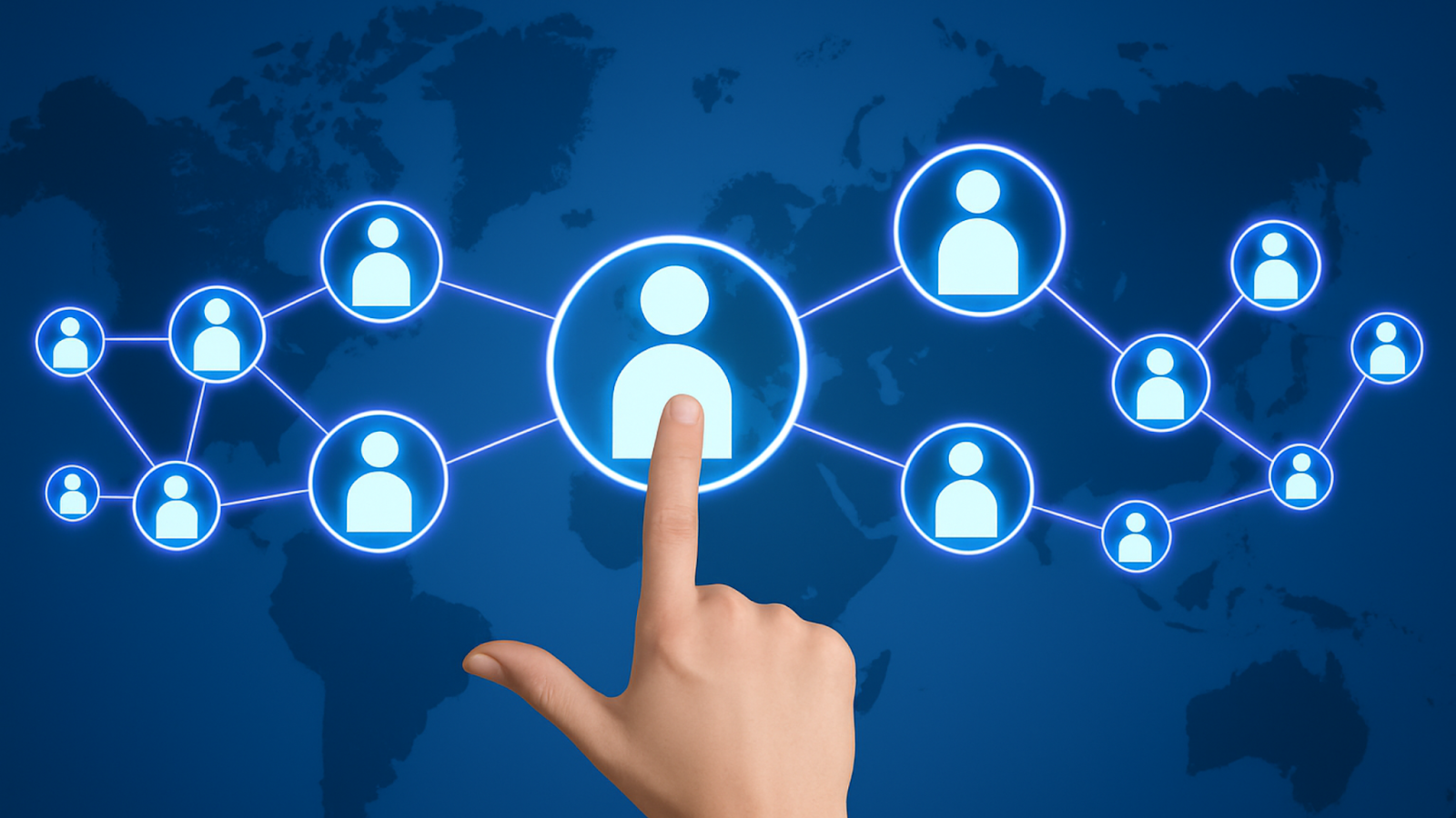 Customer journey network visualization