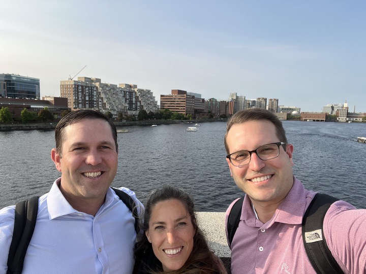 QuadSci founders by the water